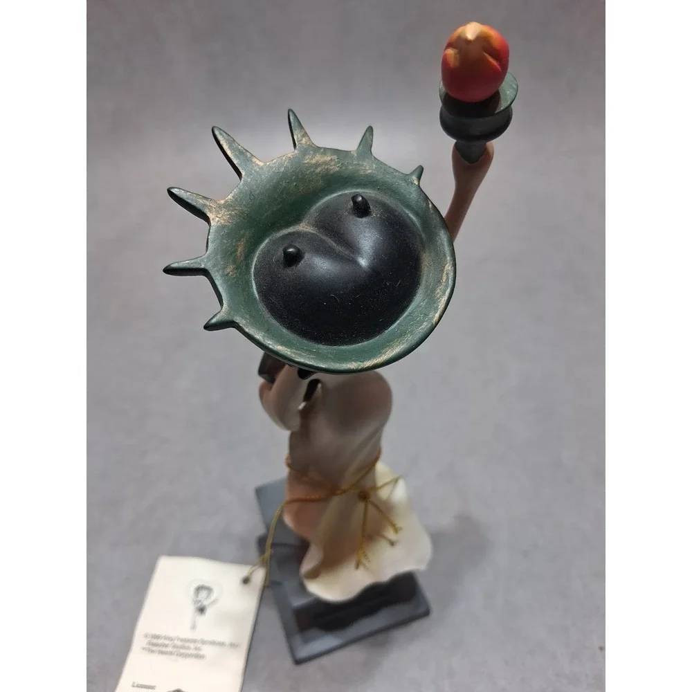 Betty Boop Statue Of Liberty Figurine 6.5